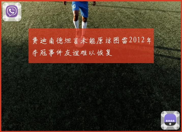 费迪南德坦言未能原谅图雷2012年夺冠事件友谊难以恢复